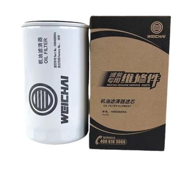 Original Weichai Engine Oil Filter Element 1000424916 1002003545 1001929229 1000422384